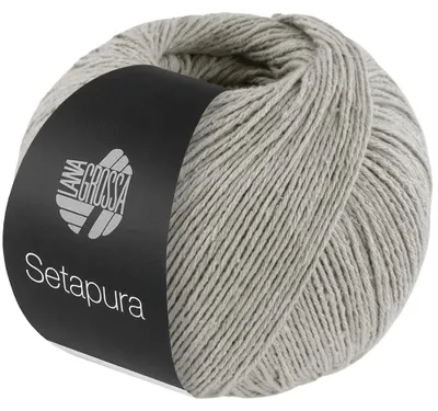 Produktbild von Lana Grossa - Setapura 0021 silbergrau