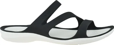 Produktbild von Crocs Swiftwater, Weiblich, Erwachsener, Rutschen, Schwarz, Weiß, Einfarbig, 38 - 39