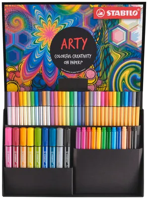 Produktbild von STABILO ARTY Creative Set, 55 Stück(e), Mehrfarbig