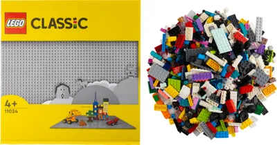 Immagine prodotto di LEGO® City Mega Building Fun 1000 mattoncini colorati, mattoncini speciali + 1 piastra grigia - NUOVO! Parti 1000x