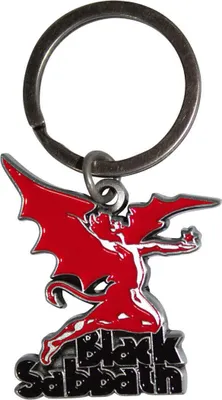 Produktbild von Black Sabbath Logo & Daemon Schlüsselanhänger