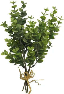 Produktbild von artplants.de Deko Eukalyptus Bund YANCHEN, grün, 25 cm - Kunstblumen Strauß
