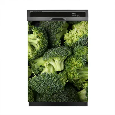 Produktbild von Magnete Dekorative 60x80 cm Küche Magnetmatte Spülmaschine - grüner frischer Brokkoli
