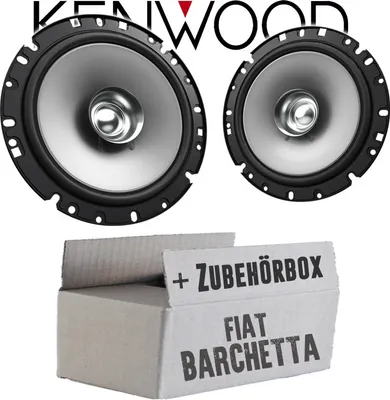 Produktbild von Lautsprecher Boxen Kenwood KFC-S1756 - 16,5cm Koax Auto Einbauzubehör - Einbauset passend für Fiat Barchetta - justSOUND