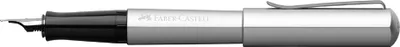 Produktbild von FABER-CASTELL Füllhalter Hexo silber Federbreite: EF