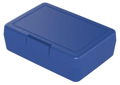 Image de Boîte à déjeuner "Lunch-Box" - boîte à pain pour enfants en plastique sans BPA, idéale pour l'école et le travail, boîte à déjeuner durable  Germany - bleu standard PP