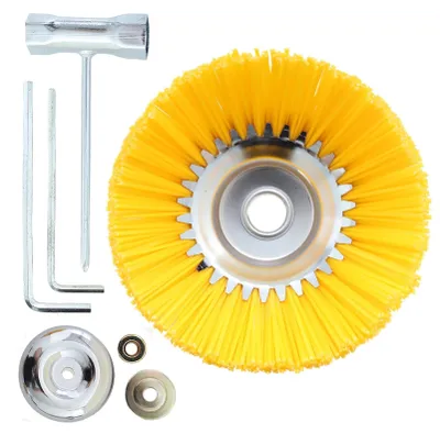 Produktbild von Nylon-Bürstenkopf für Rasentrimmer, 200 mm