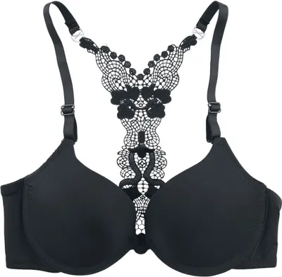 Produktbild von Grey Velvet BH Damen Racerback Bra schwarz XS