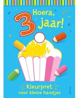 Immagine prodotto di Deltas Hurra, 3 Jahre! Malspaß