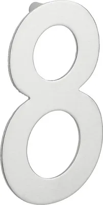 Image de Chiffre 8 à visser, inox, H.100mm - THIRARD