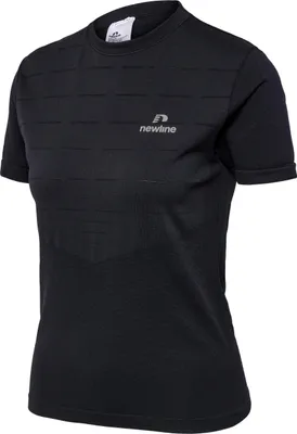 Produktbild von Newline NWL Riverside Seamless Running Damen T-Shirt Laufshirt S/S schwarz 500304-2001, Größe:XXL