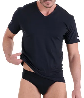 Produktbild von Navigare Herren Sport Top 512, Schwarz, Small (3er Pack)
