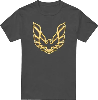 Imagen del producto de Camiseta uni para hombre/mujer, marca Pontiac, diseño "Iconic Firebird", modelo TV21159 (talla L), color carbón