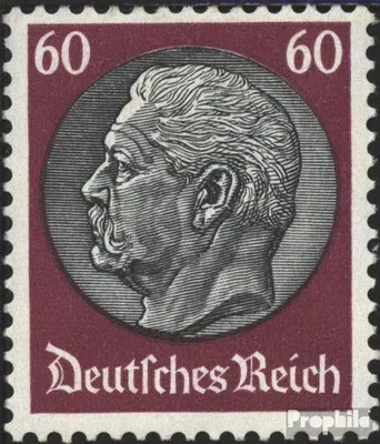 Produktbild von Briefmarken Deutsches Reich 1933 Mi 493 postfrisch Hindenburg