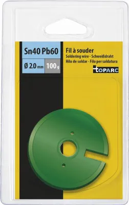 Image de Bobine étain GYS 40% - Ø 2 mm - 100g - 046627