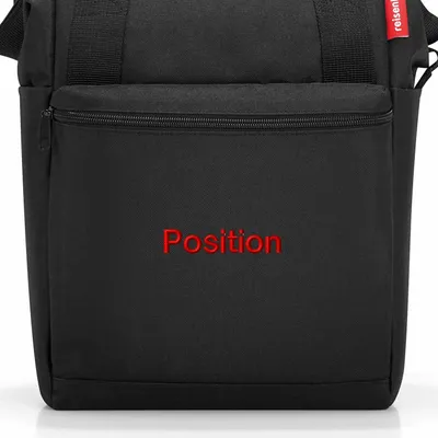 Zdjęcie produktu dla Reisenthel allrounder R, Kobieta, Torba na ramię, Zamek błyskawiczny, Czarny, Monochromatyczny, Czarny