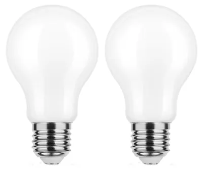 Produktbild von Modee E27 LED Filamentlampe A60 8W 1055lm 2700K Warmweiß 2 Stück