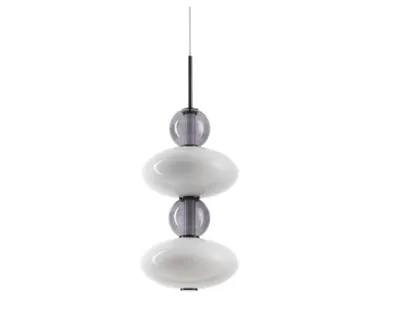 Produktbild von Lumiere Metall Zeitgenössische Pendelleuchte Schwarz Led 34W 3000K Ip20