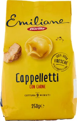 Produktbild von Tortellini Cappelletti All'Uovo con carne 250g - Barilla
