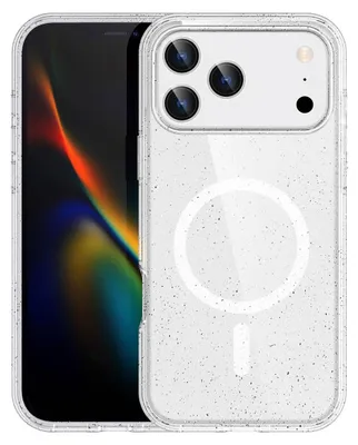 Produktbild von imoshion Sparkle Back Cover mit MagSafe iPhone 17 Pro Max - Transparent
