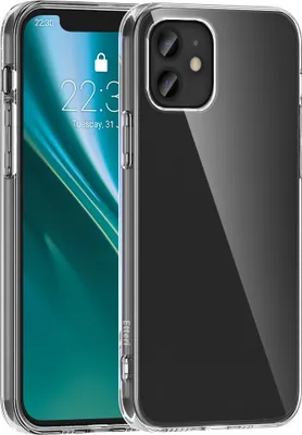 Immagine prodotto di Etteri Clear Case custodia per telefono cellulare per iPhone 12 / 12 Pro 6.1" Cover