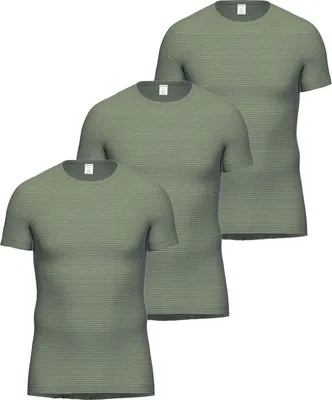 Produktbild von 3er Pack Shirt 1/2 Arm Day Classic / Jeans Feinripp von der Marke Ammann 14