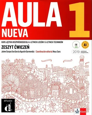 Imagen del producto de Aula Nueva 1. Kurs języka hiszpańskiego dla 4-letnich liceów i 5-letnich techników. Zeszyt ćwiczeń