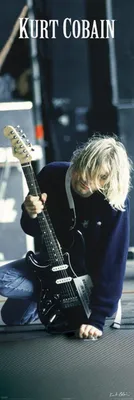 Immagine prodotto di NIRVANA - Kurt Cobain - Chitarra - 53x158 cm - Poster