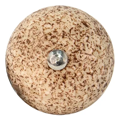 Image de Clayre & Eef Bouton de porte Ø 4 cm Marron Beige Céramique