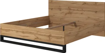 Produktbild von Bett 180X200 Cm Halle 32 Bettgestelle Bettrahmen Wotan Eiche