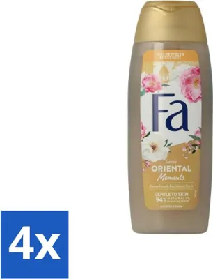 Produktbild von Fa - Oriental Moments - Duschcreme - Wüstenrose & Sandelholz - 250 ml - Vorteilspack - 4 Stücke