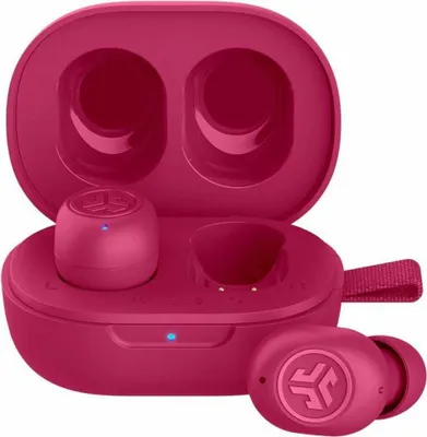 Productafbeelding van JLab JBuds Mini, draadloos, geschikt voor gesprekken/muziek, frequentiebereik 20 - 20000 Hz, oortelefoon met microfoon, roze