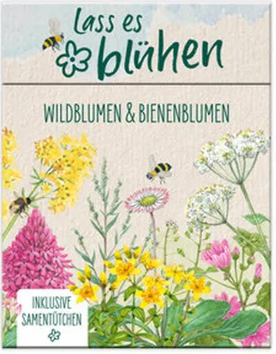 Immagine prodotto di Lass es blühen - Wildblumen und Bienenblumen erkennen, inkl. Samentütchen