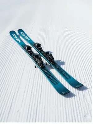 Produktbild von HEAD WC Rebels Race Ti + PRD 12 GW Skiset blau 175