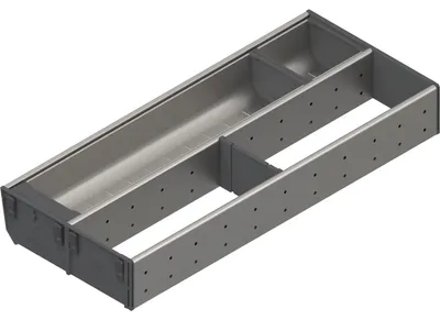 Produktbild von Blum Orga-Line Besteckeinsatz Facheinteilungs-Set KB 350-449mm, NL 500mm, grau