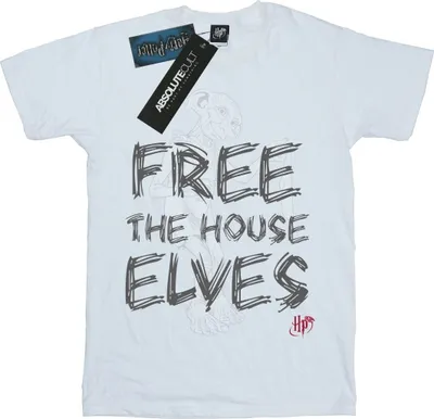 Produktbild von Harry Potter - "Free The House Elves" T-Shirt für Herren BI28968 (XXL) (Weiß)