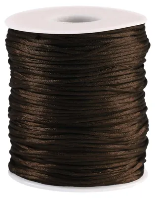 Produktbild von Satinschnur 80m x 1mm Flechtschnur Kumihimo Bastelschnur Geschenkschnur