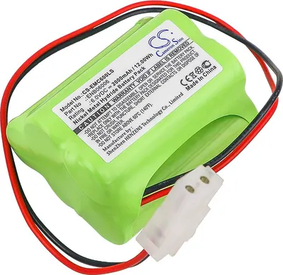 Image de TECHTEK Batterie compatible avec [Aritech] 10050205, 60401005, DU140, DU264, pour [Sanyo] 100502SE, pour [Sharp] 51500RS, CE140, CE140P, pour [GE] 60