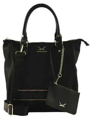 Produktbild von Sansibar Handtasche Umhängetasche Shopper Black schwarz