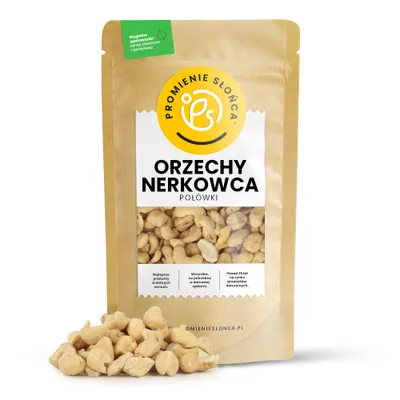 Zdjęcie produktu dla Orzechy Nerkowca Połówki 1 kg