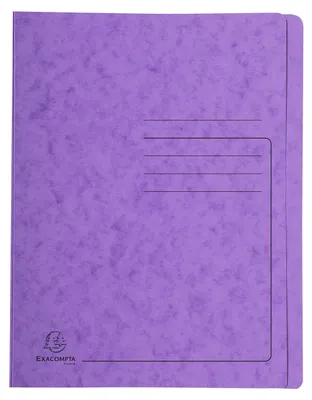 Produktbild von Exacompta - 39998E – Karton mit 25 Iderama-Dokumentenmappen aus Hochglanzkarton