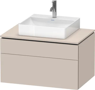 Produktbild von DURAVIT LC4880091910000 Konsolen-WTU wandhängend L-Cube 550x8