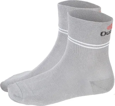 Produktbild von Socken Outlast® - dunkelgrau/Streifen weiß, 43-46