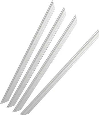 Produktbild von Decosa Wandkassetten-Set Melissa, weiß, 25 mm, 45 cm x 45 cm - 2 Sets