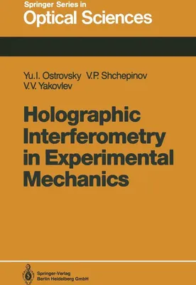 Produktbild von Holographic Interferometry in Experimental Mechanics