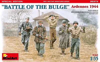 Imagen del producto de MiniArt 1:35. Kit de modelismo de plástico, Batalla de las Ardenas, 1944
