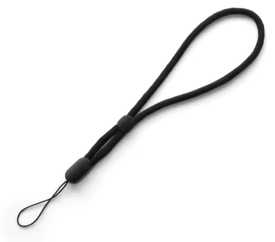 Produktbild von Handgelenkschlaufe Kameragurt Handschlaufe - Verstellbar - Schwarz - ca. 24 cm - Für Kamera und Smartphone