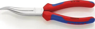 Produktbild von KNIPEX 38 35 200 Mechanikerzange mit Mehrkomponenten-Hüllen verchromt 200 mm