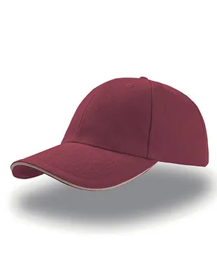 Produktbild von Atlantis | Liberty Sandwich Cap / Kappe / Mütze / Hut - Farbe: Burgundy/Natural - Größe: One Size