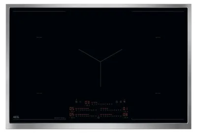 Produktbild von AEG Autarkes Kochfeld / Induktion 6000 Flex / / Hob²Hood / 80 cm / Edelstahlrahmen OIK85M00XB